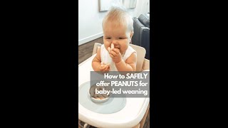 The easiest peanut introduction for babies [upl. by Reinwald]