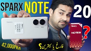 Sparx Note 20 Detailed Unboxing With Quick Camera Test  Amoled Display  8GB256GB Should You Buy [upl. by Grata]