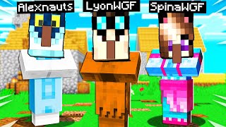 MINECRAFT MA LYON ANNA E ALEX VENDONO OGGETTI SUPER [upl. by Hesky718]