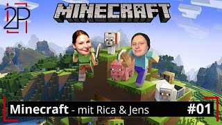 Eine Noobige Runde Minecraft zu Ostern  Lets lern 2 Play [upl. by Rahel]