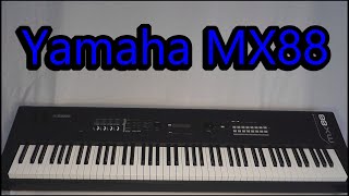 Yamah MX88 Basic review yamahmx88basicreview [upl. by Sletten]