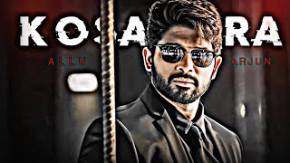 KOSANDRA X ALLU ARJUN 😡😡 STATUS EFX ATTITUDE STATUS [upl. by Laurella]