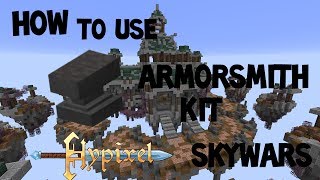 How to Use Armorsmith Kit  Hypixel Skywars [upl. by Jasmin]