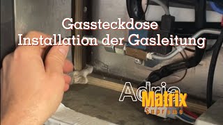 Gassteckdose im Wohnmobil 🚐Installation 🛠️ der Gasleitung [upl. by Jonina457]