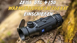 Zeiss DTC 450 einschießen [upl. by Eniamej]