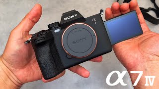 SONY A7IV Unboxing amp Detailed Overview [upl. by Feldt]