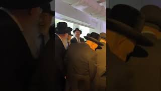 Viznitz Rebbe Dances With Litvishe Gedolim R HirshKotler and Segal  Sivan 5784 [upl. by Eimaj303]