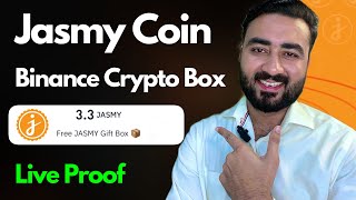 Free 500 JASMY Coin  Binance Crypto Box Code Today  Binance Se Paise Kaise Kamaye [upl. by Hasheem]