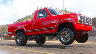 86 Ford F150 1750HP Upgrading Tuning And Drag Racing  Forza Horizon 5 [upl. by Ianthe]