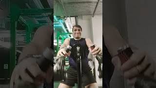 Seated row set 2 55 kg each side [upl. by Bowne]