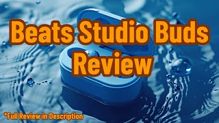 Beats Studio Buds Review [upl. by Garratt]