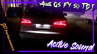 Audi Q5 FY 50 TDI Maxhaust Active Sound Tuning I JD Performance [upl. by Smitty]