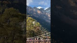 Kappa Bridge Kamikochi in Fall Season [upl. by Philips]