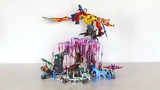 Lego Avatar 75574 Toruk Makto amp Tree Of Souls SpeedBuild [upl. by Elyak]