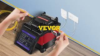 VEVOR Fiber Fusion Splicer A80S  Fast Precise and Durable [upl. by Stanwin362]