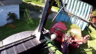 Ladewagen fahren im Steilhang  Grassilage  Cabview  GoPro  Uncut [upl. by Patrizio]