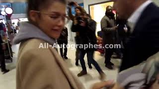 Zendaya signing autographs in Paris [upl. by Trinidad]