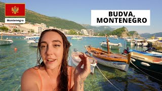 Exploring BUDVA  MONTENEGROS Iconic Beach Paradise 🇲🇪 [upl. by Christiana]