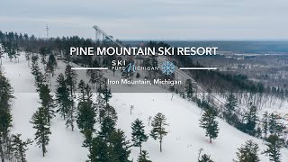 Pine Mountain  Ski Pure Michigan [upl. by Kironde779]