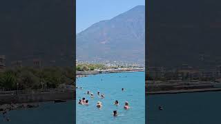 Greece Kalamata Beach🇬🇷 greece kalamata beach [upl. by Enelec]