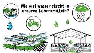 Wie viel Wasser steckt in unseren Lebensmitteln [upl. by Nylacaj]