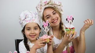 AZRA İLE CUPCAKE YAPTIK [upl. by Delcine]