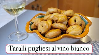 Taralli pugliesi al vino bianco e semi di finocchio pronti in 90 minuti Ricetta veloce e squisita [upl. by Sami794]