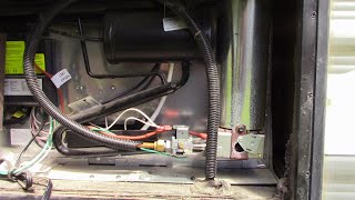 Norcold RV refrigerator flame flickering cleaning the orifice thermocouple and burner [upl. by Beaston]