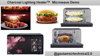 LG 28L MJEN286UFW Microwave Oven Unboxing amp Installation  Unboxing 28L LG Charcoal Microwave Oven [upl. by Esli]