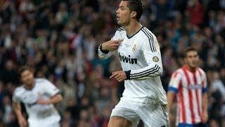 Cristiano Ronaldo vs Atletico Madrid Copa del Rey Final 20122013 HD 1080i [upl. by Bonni]