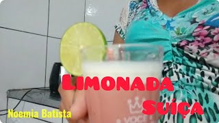 COMO FAZER LIMONADA SUIÇA [upl. by Einafets923]