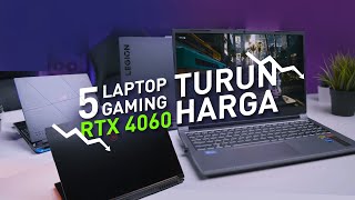 Deretan Laptop Gaming RTX 4060 Yang TURUN HARGA di Awal 2024 [upl. by Ahsotal534]