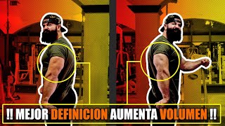 BRAZO Define y Aumenta VOLUMEN [upl. by Otcefrep79]