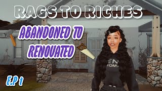 Rags to Riches 🪚Abandoned to Renovated🛠️️ Ep1 [upl. by Mariam567]