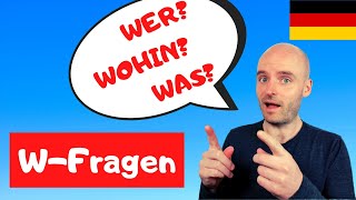 WFragen  Learn German  Deutsch lernen [upl. by Kirsch]