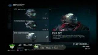 Unlocking the Haunted Helmet in Halo Reach [upl. by Niaz554]