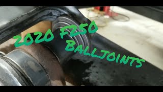 Ford F250 amp Excursion Ball Joints in 1 Hour RWD 2WD Prt 1 [upl. by Anum]