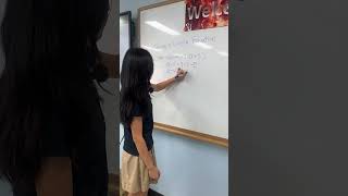 Peer Tutoring Club Sol Teaches You Algebra I algebra1 algebra tutor daegu internationalschool [upl. by Cornell]