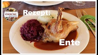 Ente klassisch  Festtagsente  schnell und einfach zubereiten  Rezept [upl. by Ailatan]