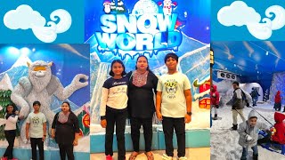 Snow World  Mumbai Largest Snow Park  Phoenix Market City Mall nirupamahome [upl. by Sucramrej]