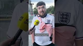 Its coming home England fans on shootout success shorts [upl. by Alliuqa763]