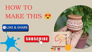 How i make this 😲  Febric colouring  diy painting viralvideo craft [upl. by Ynogoham]