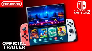 Nintendo Switch 2 Official Reveal Trailer  Nintendo Switch 2 Release Date and Hardware Details [upl. by Kerri]