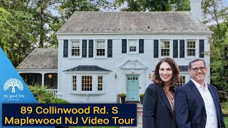 Maplewood  South Orange NJ Homes For Sale  89 Collinwood Rd S Video Tour [upl. by Dorreg]