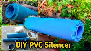 How to make DIY PVC SilencerSuppressor threadedremovable [upl. by Adeline]