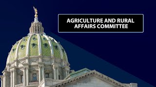 House Agriculture amp Rural Affairs Committee Hearing  Sept 8 2023 [upl. by Eatnuhs]