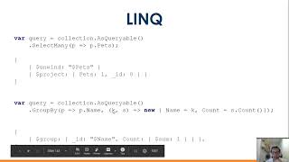 MongoDB Driver para C LINQ  Curso de mongodb  031 [upl. by Harshman721]