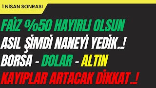 ASIL ŞİMDİ NANEYİ YEDİK BORSA  DOLAR  ALTIN KAYIPLAR ARTACAK DİKKAT [upl. by Ahsiniuq]