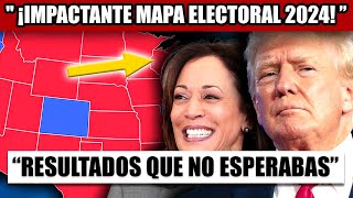 quot¡Impactante Mapa Electoral 2024 – Resultados que No Te Esperabasquot [upl. by Yecam728]