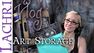 Storing your artwork safely w Lachri [upl. by Paulita]